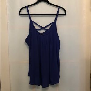 Royal blue torrid tank